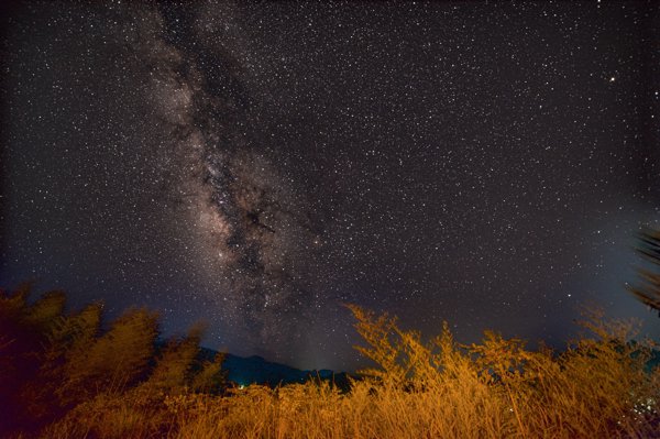 星夜草坡